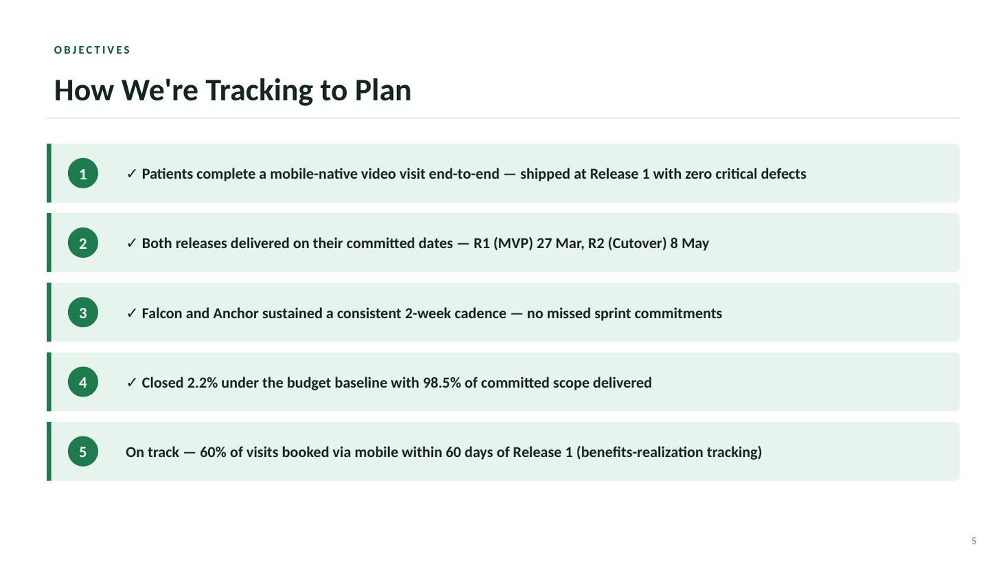 MedConnect Mobile closeout steering deck — slide 5 of 20