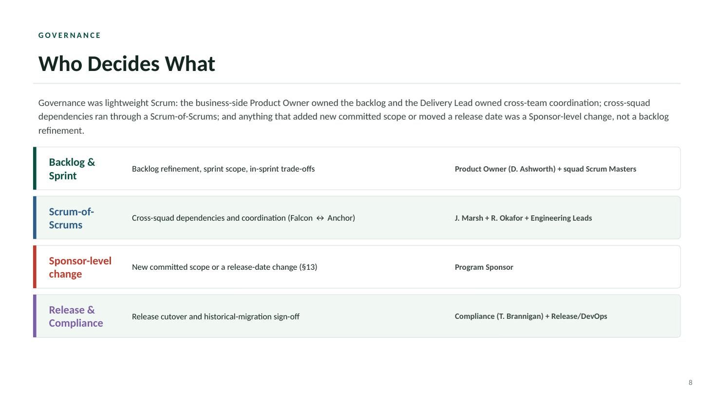 MedConnect Mobile closeout steering deck — slide 8 of 20