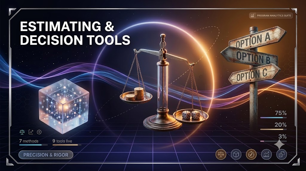 Estimating and Decision Tools